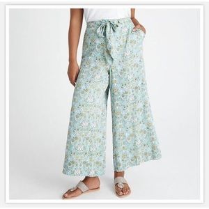 Anthropologie Maeve Alina Island Printed Wide Leg Pants Size 16W
